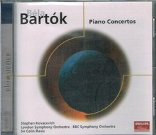 Bartok : Concertos pour piano n°1,2,3 / Stephen Kovacevich, Colin Davis - CD