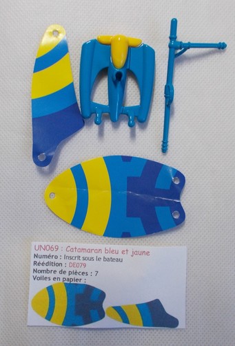 Kinder catamaran bleu - -, et