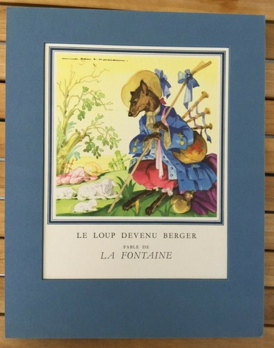 Menu fables fontaine - menu,