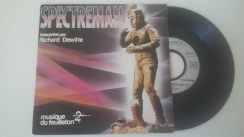Disque vinyle 45t spectreman - -,