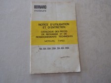 Notice Utilisation & Entretien