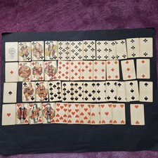 Jeu Cartes A Jouer Ancien Fin