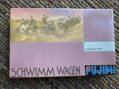 Fujimi schwimm wagen - wagen., 1/76