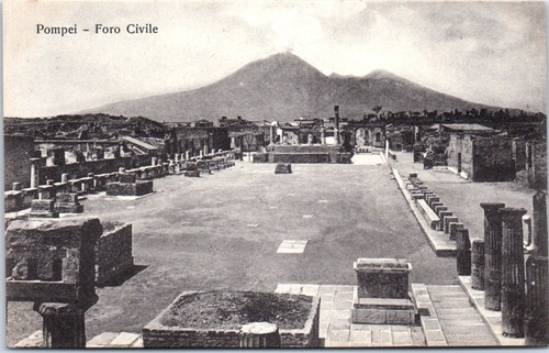 Italie pompei carte postale - italie,