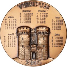 France, Médaille, Calendrier