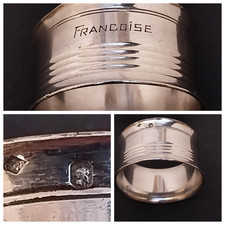 ROND de SERVIETTE ARGENT