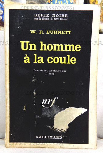 Série noire 1269 un - sÉrie, homme