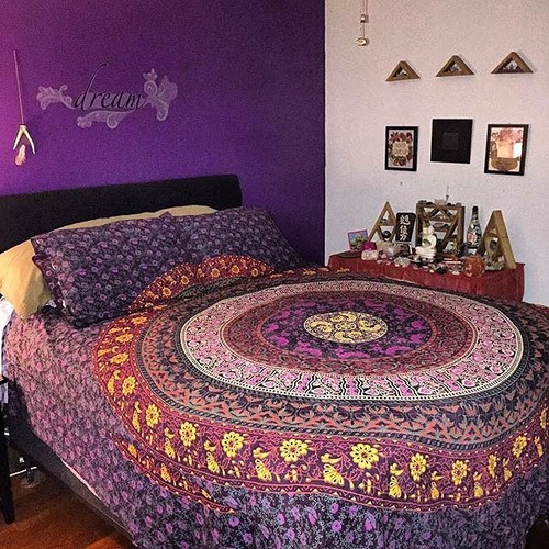 Mandala indien couette - mandala,