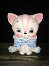 Vintage RELPO Planter Lady Cat