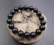 Bracelet en Onyx Agate Noire
