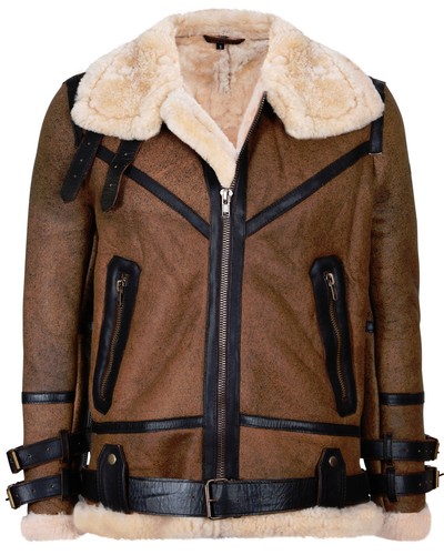 Veste cuir pilote en - pilote, b3