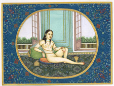 An Femme Érotique Portrait De