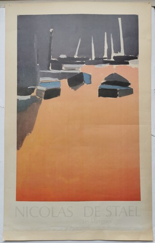 Grande affiche lithographie - grande,