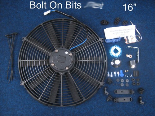 Radiateur ventilateur kit - radiateur,