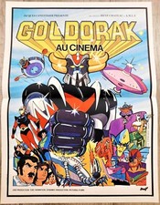 Goldorak au Cinema 1979 Affiche ORIGINALE 40x53cm 15"21" 1979 Grendizer Toei