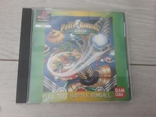 Power Rangers Zeo Full Tilt Battle Pinball jeu Playstation 1 PAL PS1 BANDAI CD