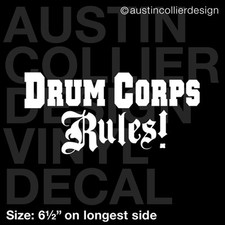 6.5" DRUM CORPS RULES! vinyl