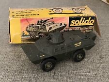 Jouet Ancien Solido militaire Véhicule blindé amphybie commando 224 Bis