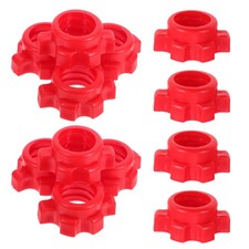  Lot de 12 colliers de serrage Spinlock pour haltères, écrous hexagonaux, pinces