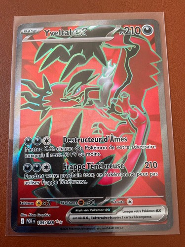 Carte pokemon yveltal - carte,