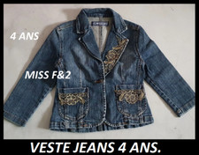 Belle veste en jeans avec