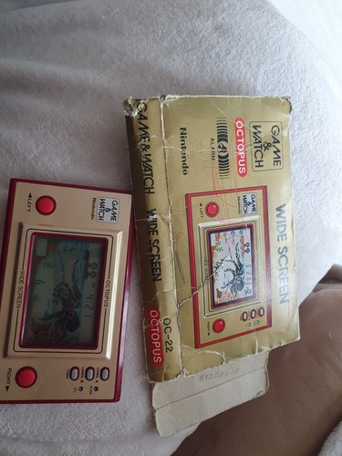 Nintendo game watch octopus - nintendo,