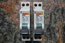 DISJONCTEUR MODULAIRE 6 AMPERES COURBE C, 2POLES DPN MERLIN GERIN,