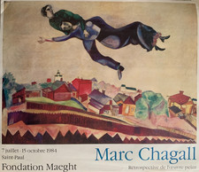 GRANDE AFFICHE MARC CHAGALL