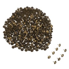  500 Pcs Clou De Chapeau Rétro Punaises Porte Grange Clous Rembourrage Meubles