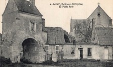 *7781 cpa 60 Saint jean aux Bois - la vieille porte