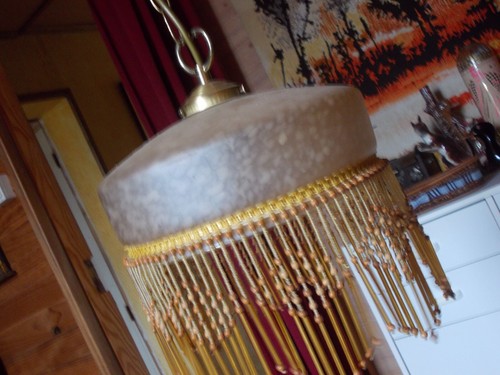 Lustre pampilles style art