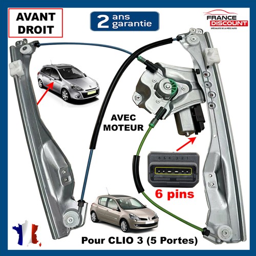 Mécanisme leve vitre avant - de,