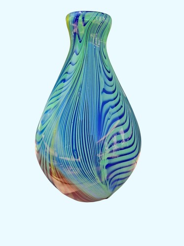 Vase murano multicolore - vase,