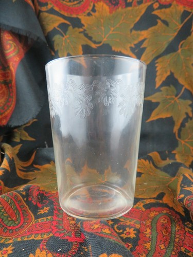 Ancien verre godet bapteme - godet,