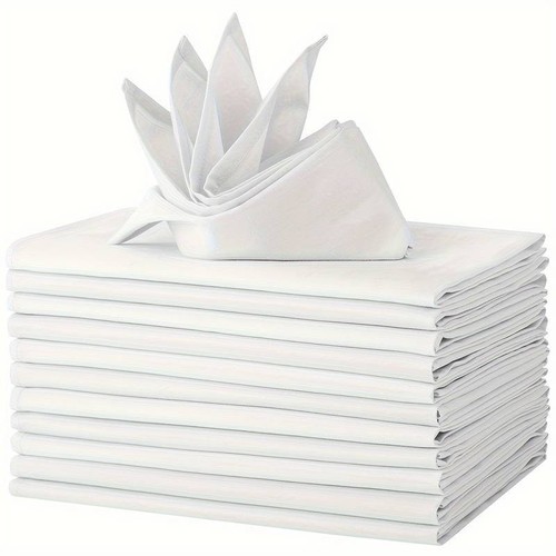 Polyester serviette table lin - polyester,