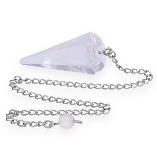 Pendule cristal roche - de,