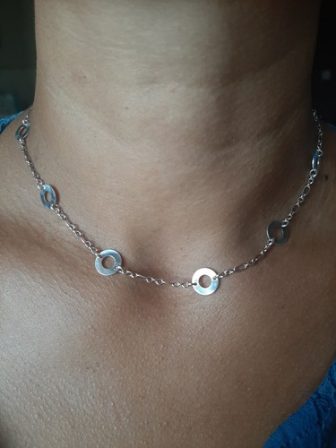 Collier chaîne pendentif - pendentif, en