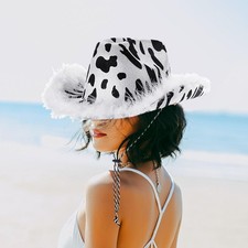 Chapeau de cow-boy de vache