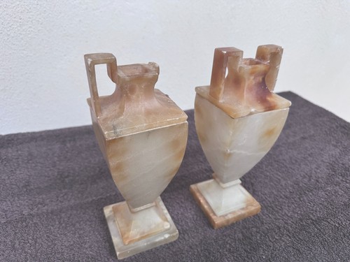 Paire vases anciens en - paire,