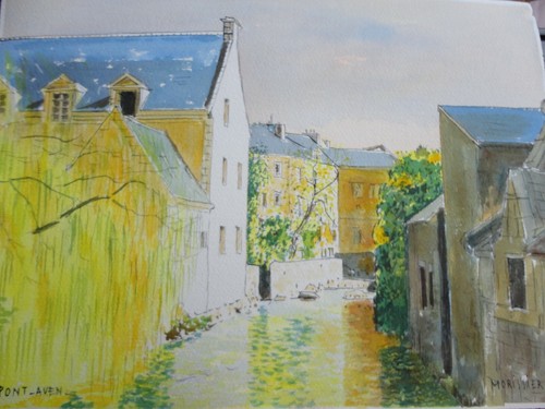 Aquarelle originale - originale, de