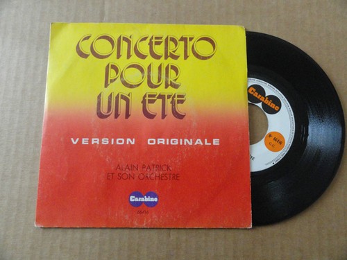 Disque 45t alain patrick - disque,