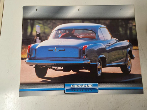 Borgward isabella coupe carte - borgward,