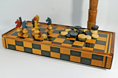 Ancien jeu petits chevaux - jeu,
