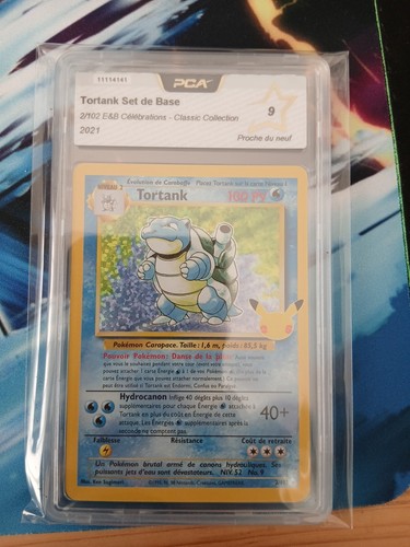 Carte pokémon pca tortank - pokémon,