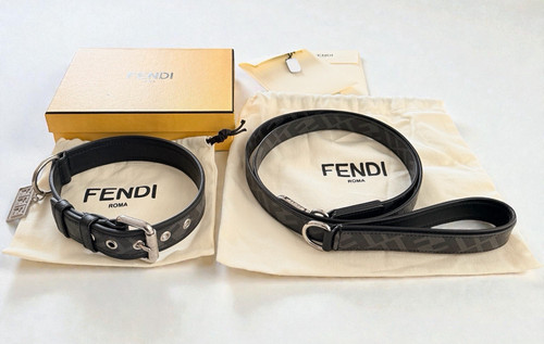 Collier pour chien - fendi, zucca