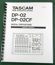 Tascam DP-02 / DP-02CF Owner's