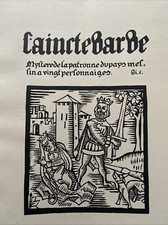 sainte barbe Mystère du Pays Messin à 20 personnages 