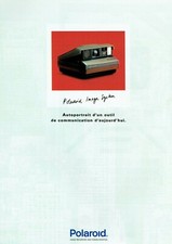  publicité Advertising 0522 1990  Polaroid appareil photo Image System