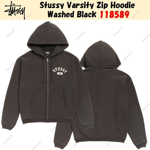 Sweat capuche zippé stussy - sweat, à