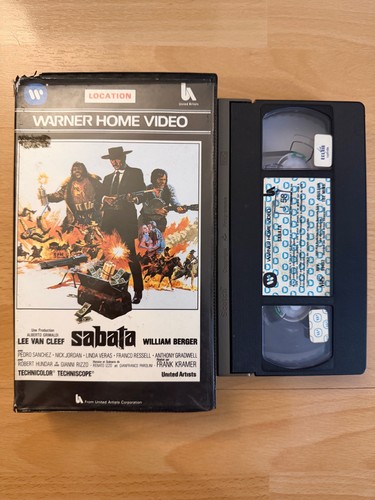 Vhs cassette video sabata - vhs,